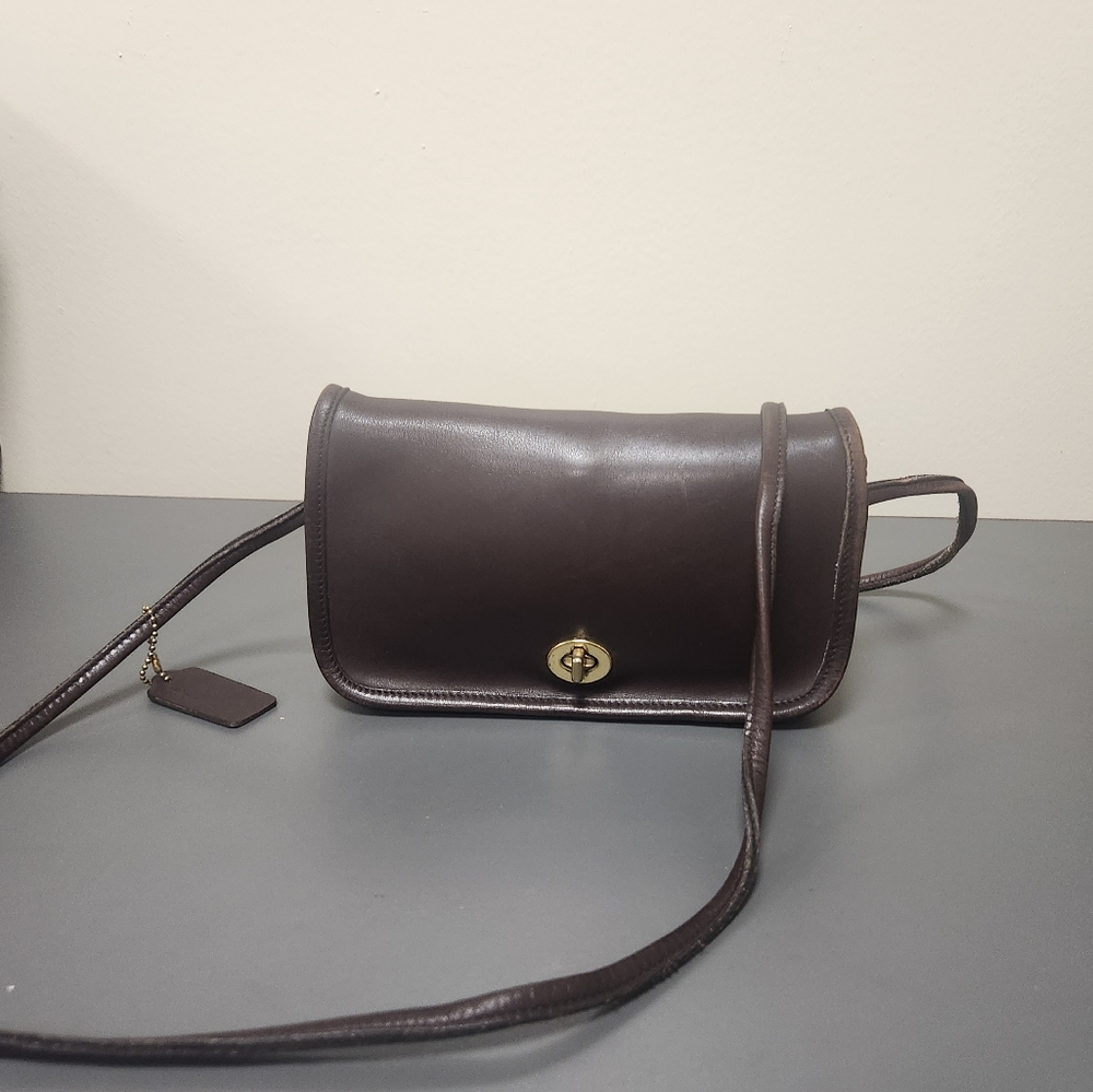 Coach Dark Brown Crossbody Bag